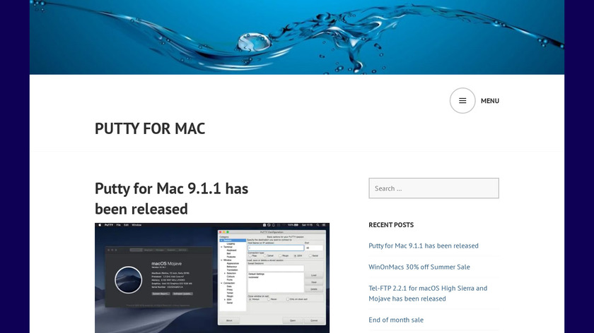 is putty for mac